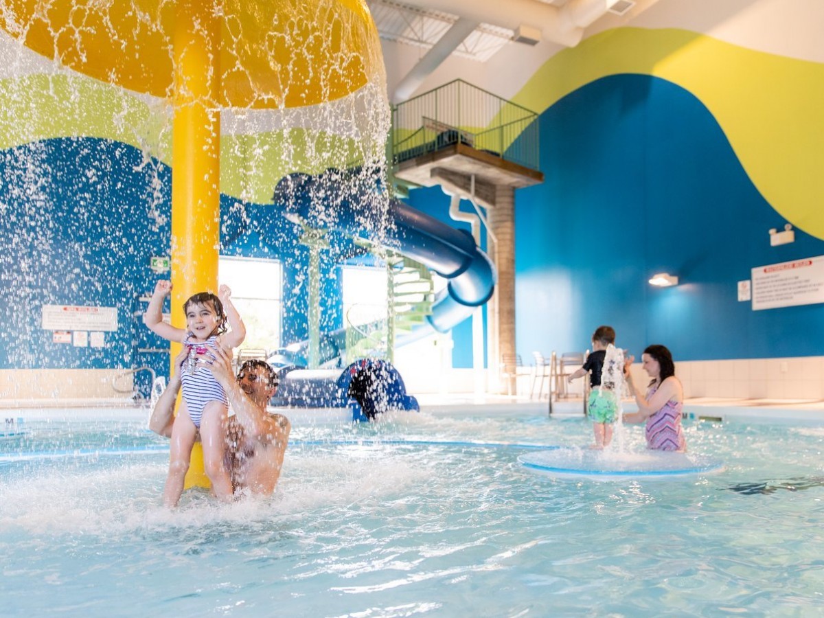 Make waves with your next staycation at these Winnipeg hotel pools - Family fun in the pool at Fairfield Inn & Suites (photo: Mike Peters)