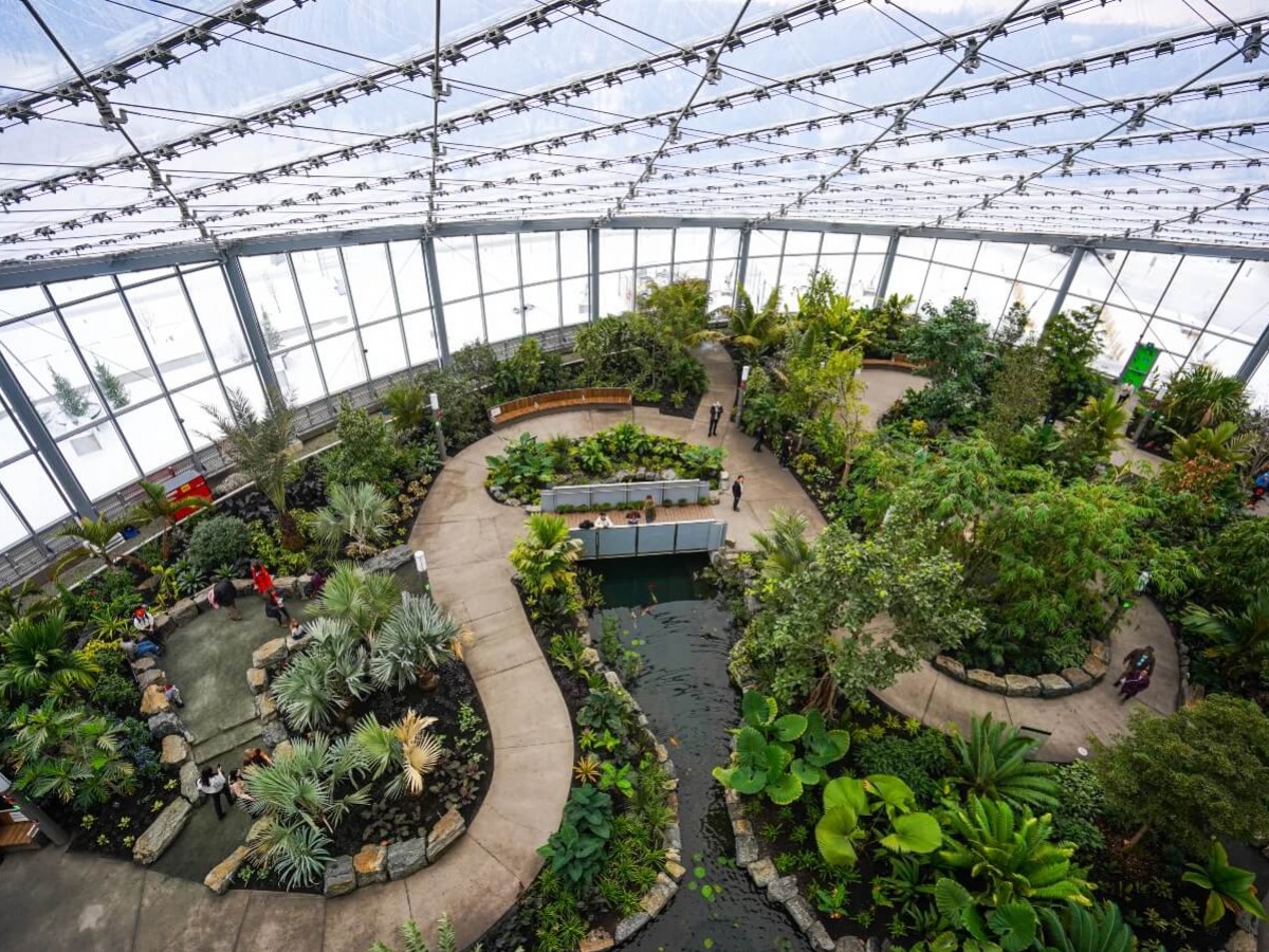 How to celebrate Earth Day in Winnipeg - The Leaf at Assiniboine Park (photo Maddy Reico)