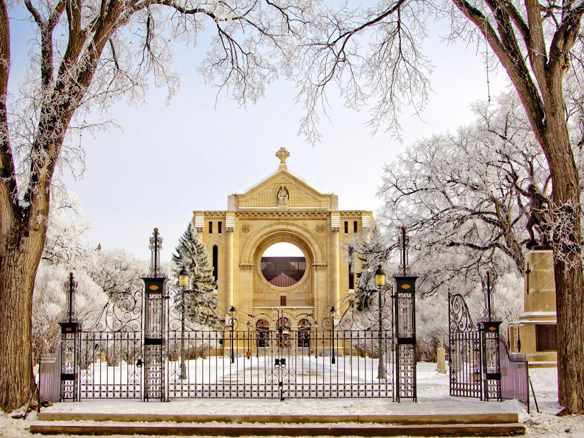 Top 10 Winnipeg Part 1 - St. Boniface Cathedral - credit Kenny Tara