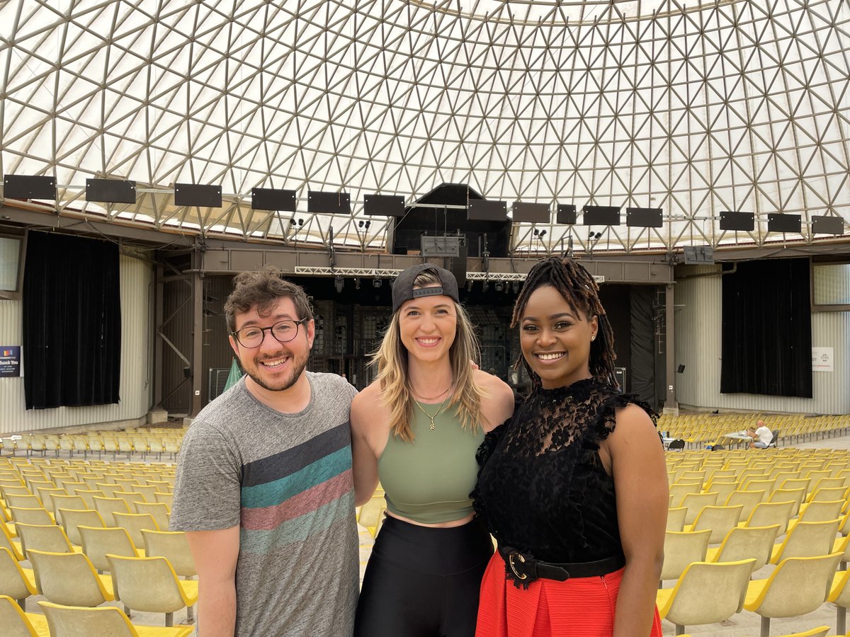 Meet the stars of Rainbow Stage’s Rent - Rent cast members Elliot Lazar (Mark), Colleen Furlan (Maureen) and  Boma Cookey-Gam (Joanne). Photo by Mike Green