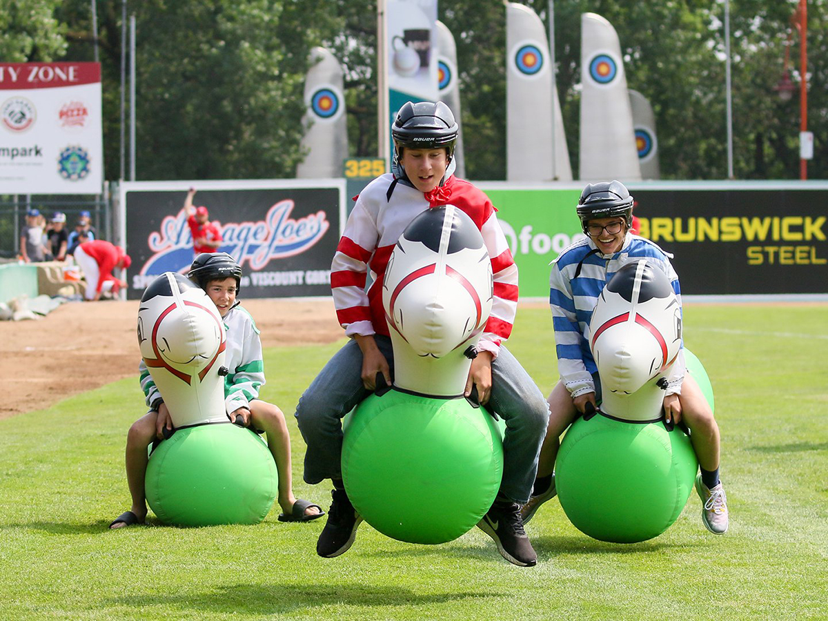 Goldeyes' theme nights bring even more fun to the ballpark this summer - How fun are Goldeyes games at Shaw Park? This fun! (photo courtesy of the Winnipeg Goldeyes) 