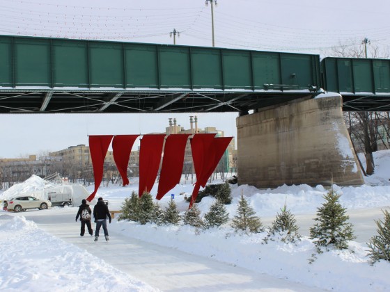 Winter at The Forks is a rite of passage